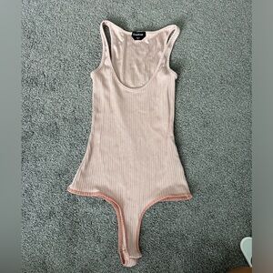 Bebe Pink Bodysuit